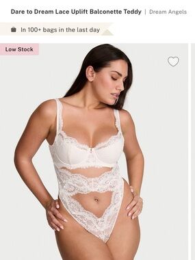 Dare to dream Lace Teddy medium